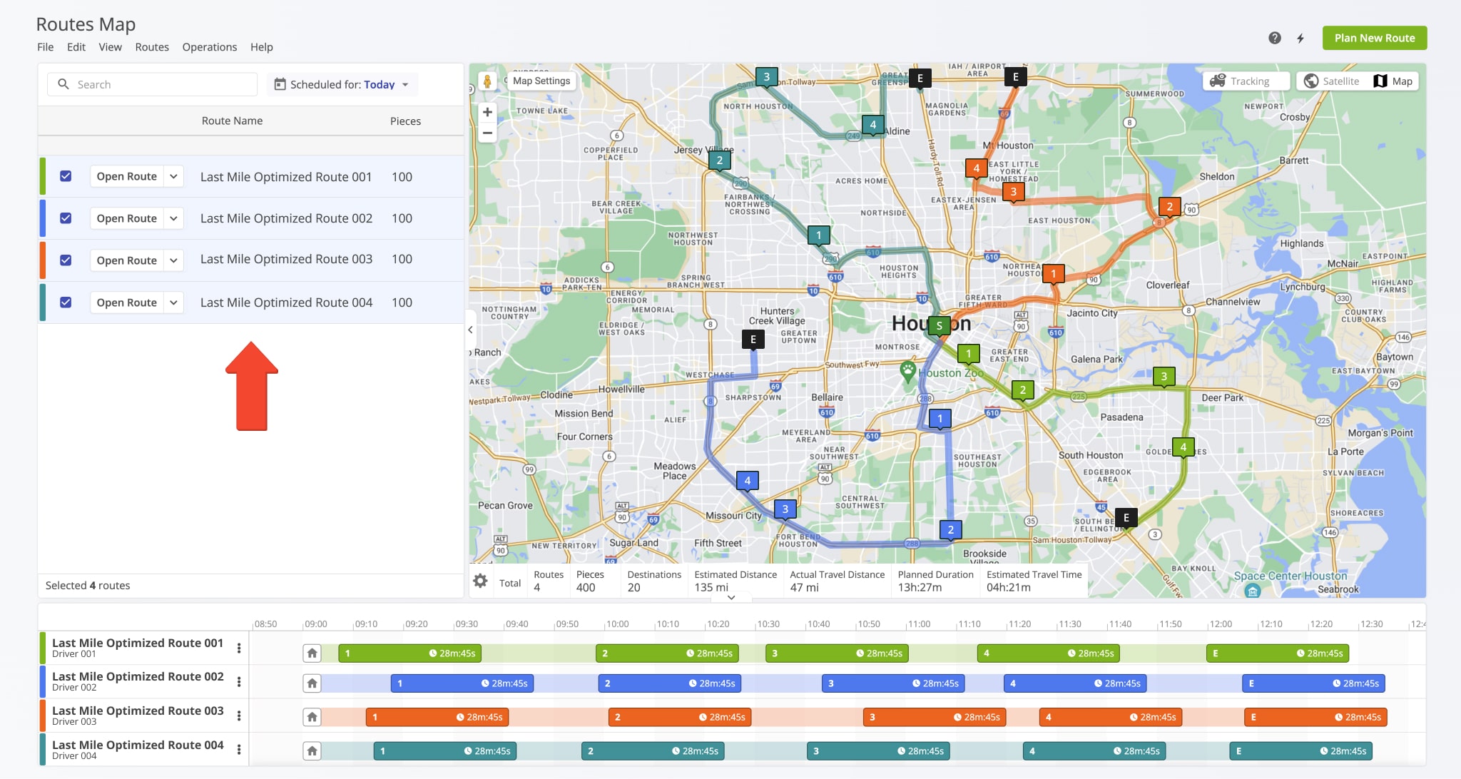 Orders List Routing - Plan And Optimize Routes With Orders