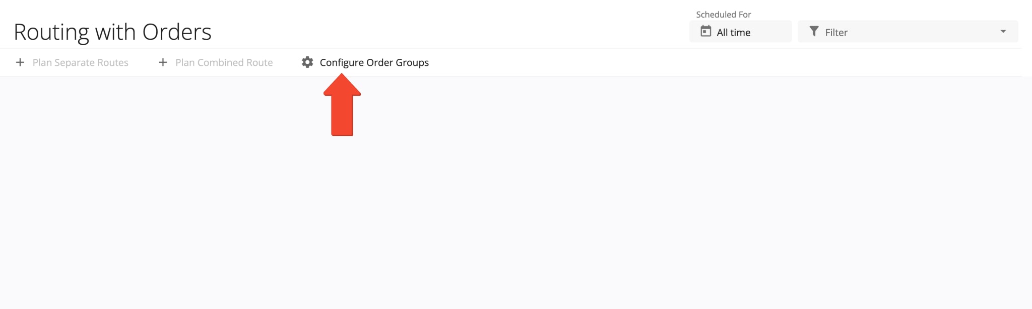 Configure Order Groups to group orders by ZIP Code, Custom Data values, and unique Group IDs and plan routes with custom Order Groups.