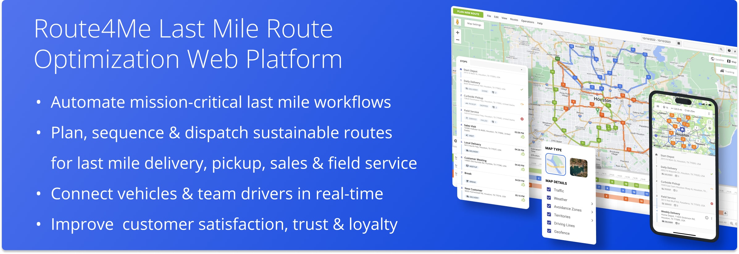 Route4Me Last Mile Route Optimization Web Platform Getting Started Guide.