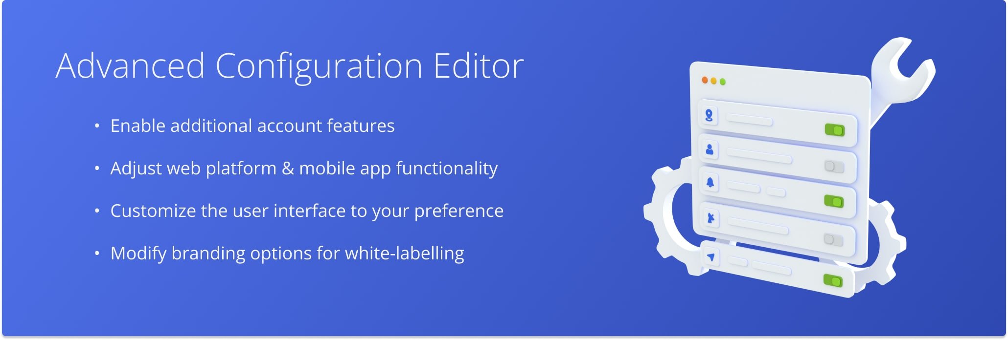 The Advanced Configuration Editor enables you to add additional features and customizations for your account based on your unique last mile routing, logistics, and business needs.