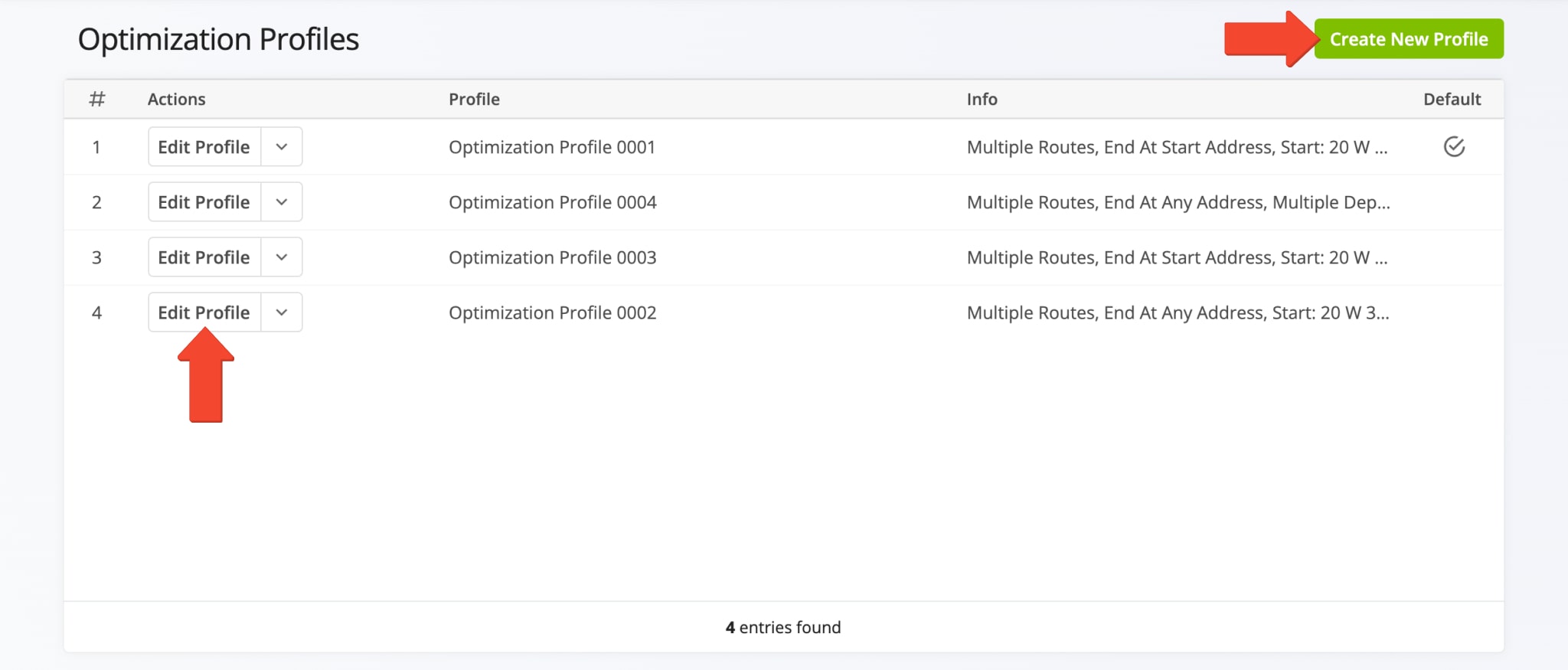 Add hours of service breaks to reusable Route Optimization Profiles.