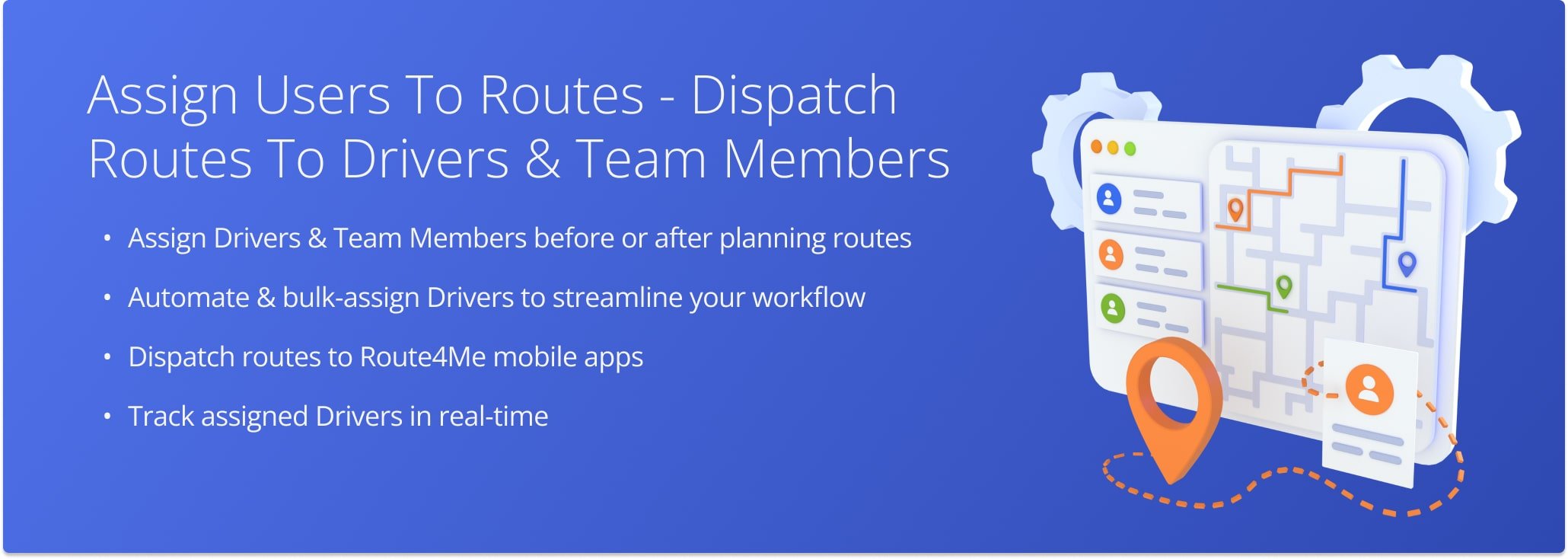 Assign users to routes in Route4Me to give team members role-based access to view, manage, or complete assigned routes.