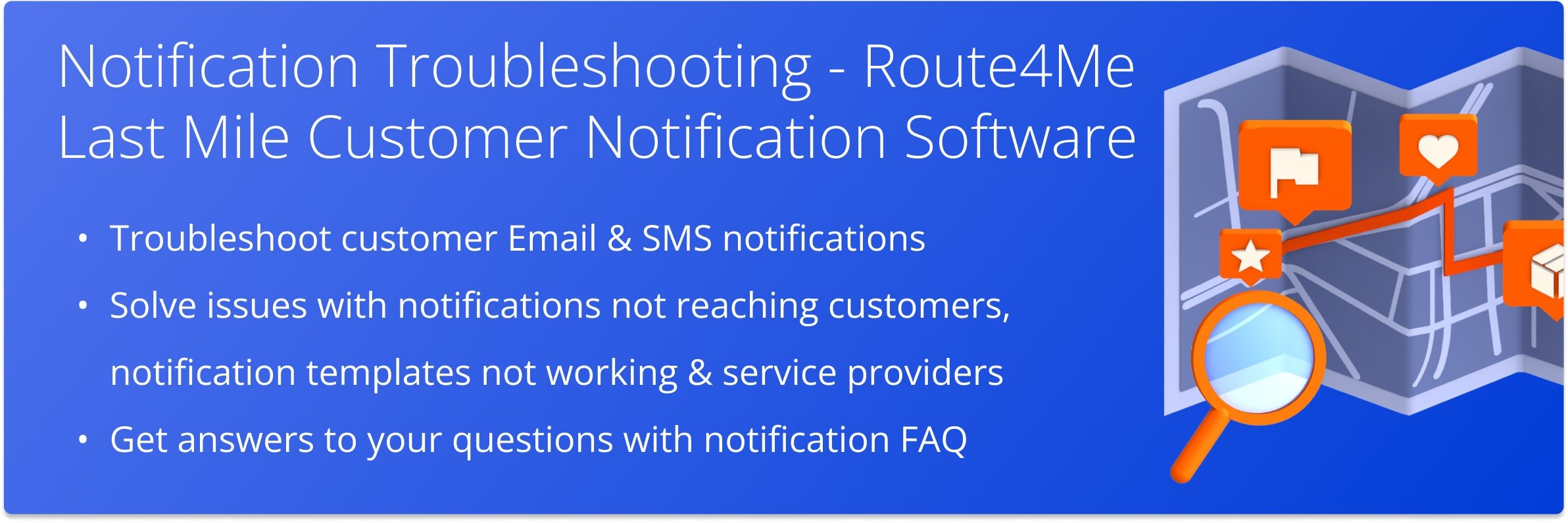 Troubleshoot issues with Email and SMS messaging notifications such as notifications not being received by customers, notification templates not working, and more. Get answers to frequently asked questions about notifications.