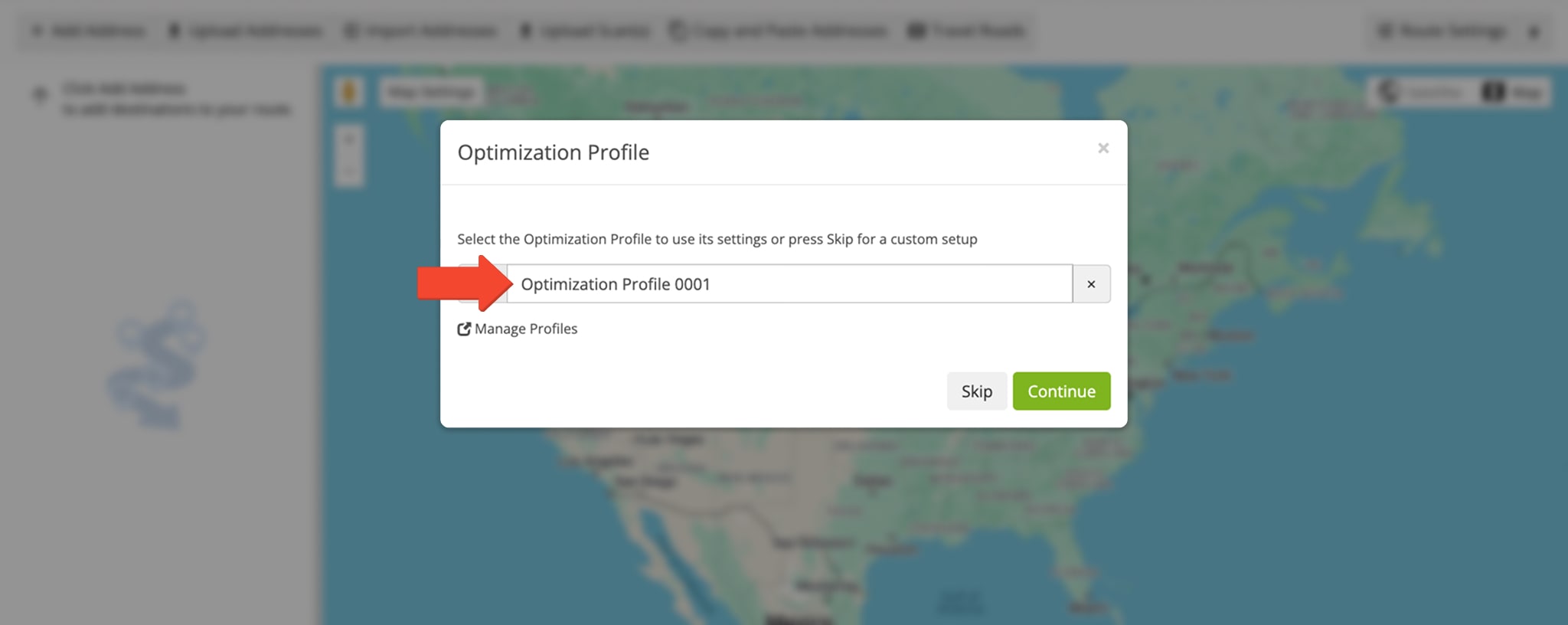 Planning and optimizing routes with Flexible Start Time using custom Route Optimization Profiles.