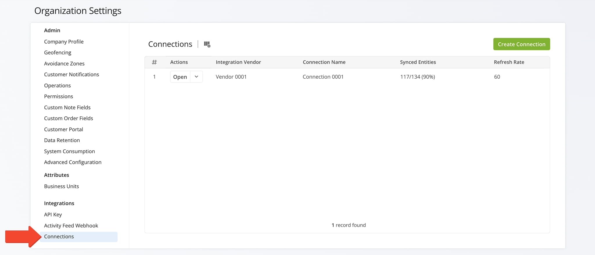 When adding a new connections, your telematics data is automatically synced.