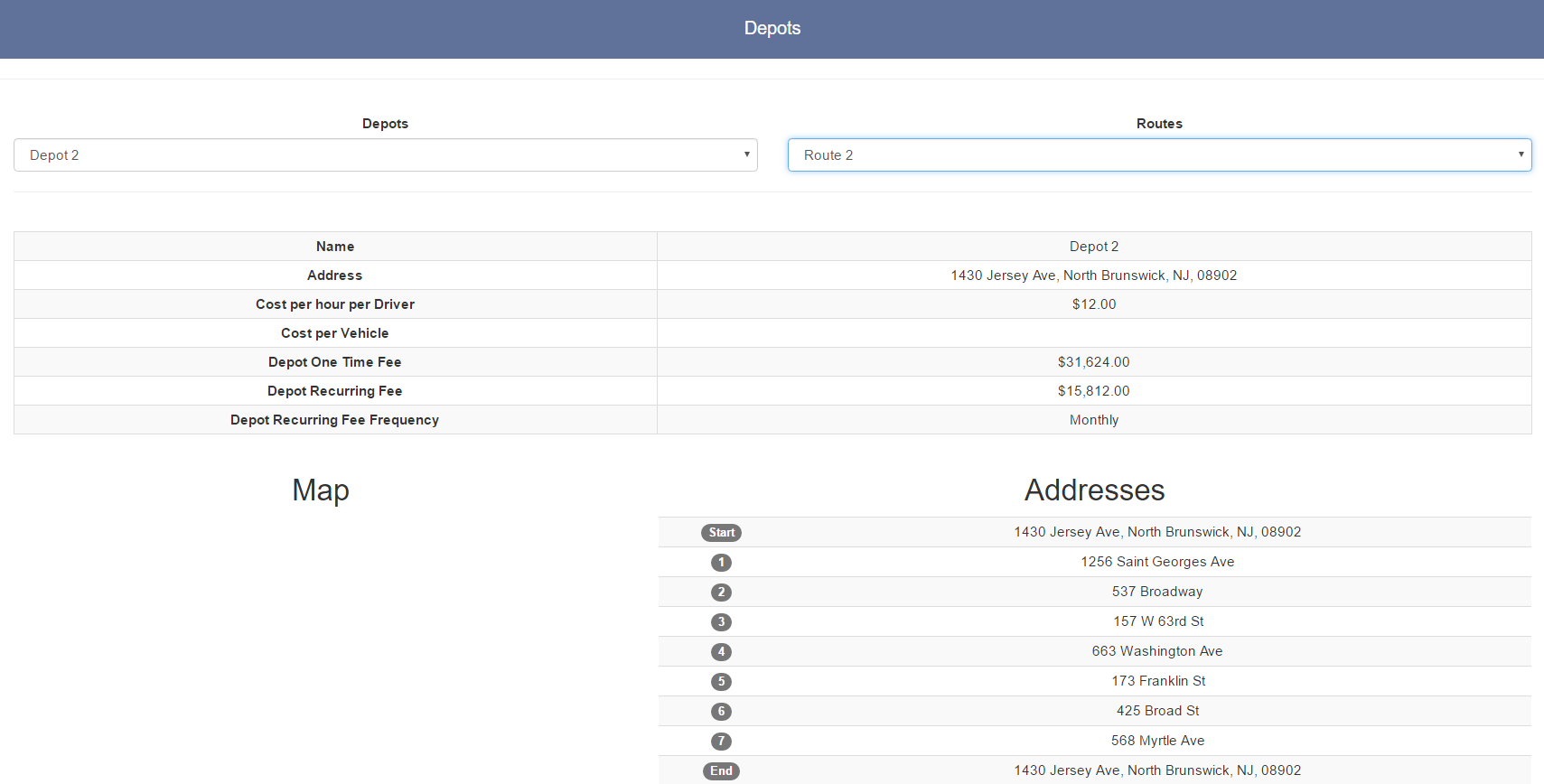Depot Simulation Analysis Depots