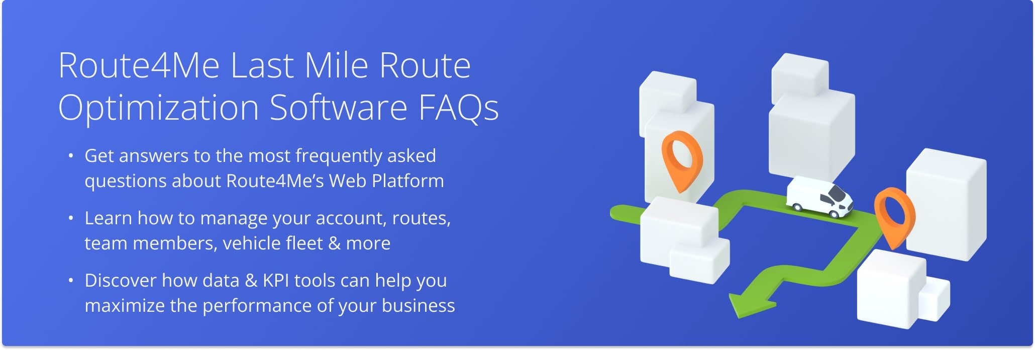 Web route planning FAQ - subscriptions, users, route management, route optimization settings, etc.