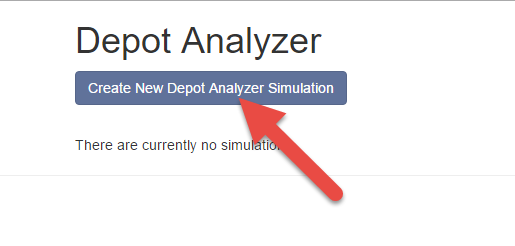 Create a depot analyzer simulation.