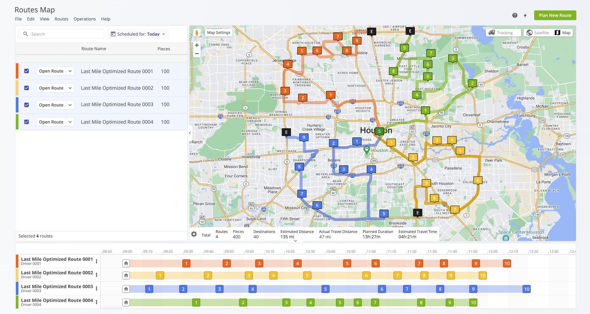 Once you've exported the preferred FexEx manifests from MyGroundBiz, you can directly import them to your Route4Me account for route planning with no additional action required.