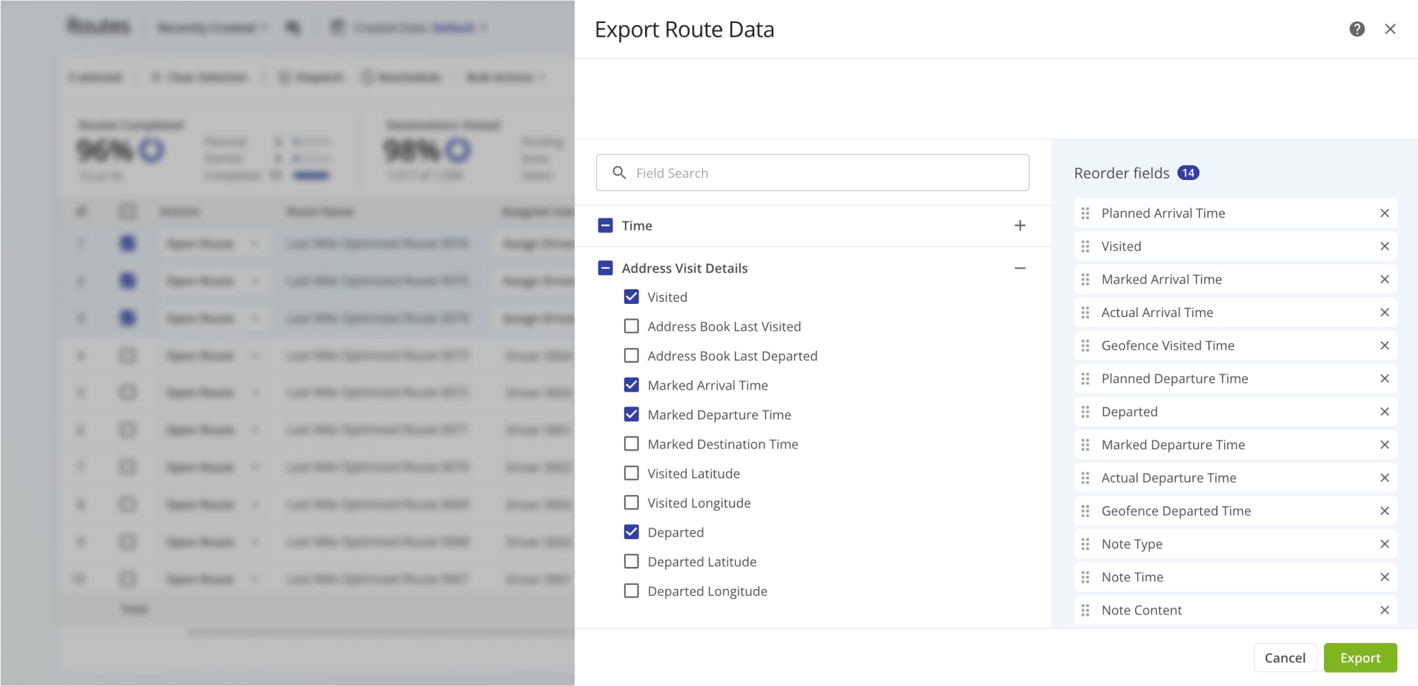 Route4Me's Business Route Software enables you to manage routes and proof of visit data with tools like the Routes List, Routes Map, and Route Editor.