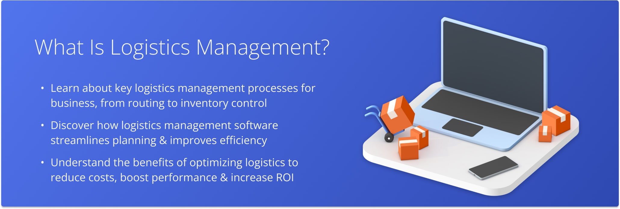 Logistics Management is responsible for ensuring the most cost-efficient flow of goods from the point of origin (i.e., factory) to end-customers (i.e., store).