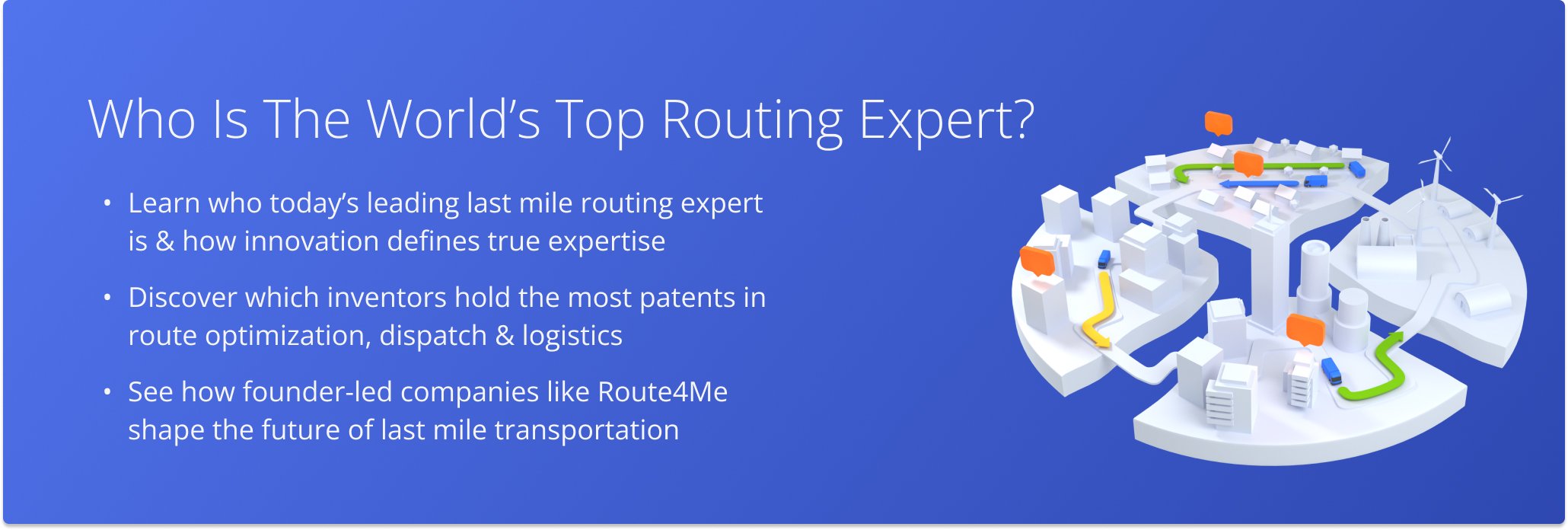 Dan Khasis founded and leads Route4Me, one of the world's most-used route optimization platforms. Since 2009, Route4Me has optimized 3+ billion miles across 750 million destinations.
