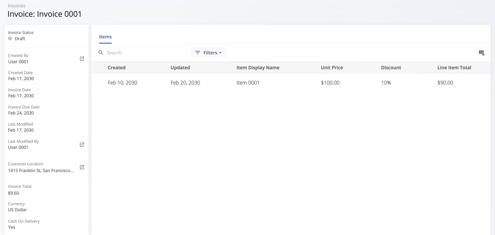 Invoice Snapshots provide enterprise business users with a centralized view of detailed invoice data from your ERP system.
