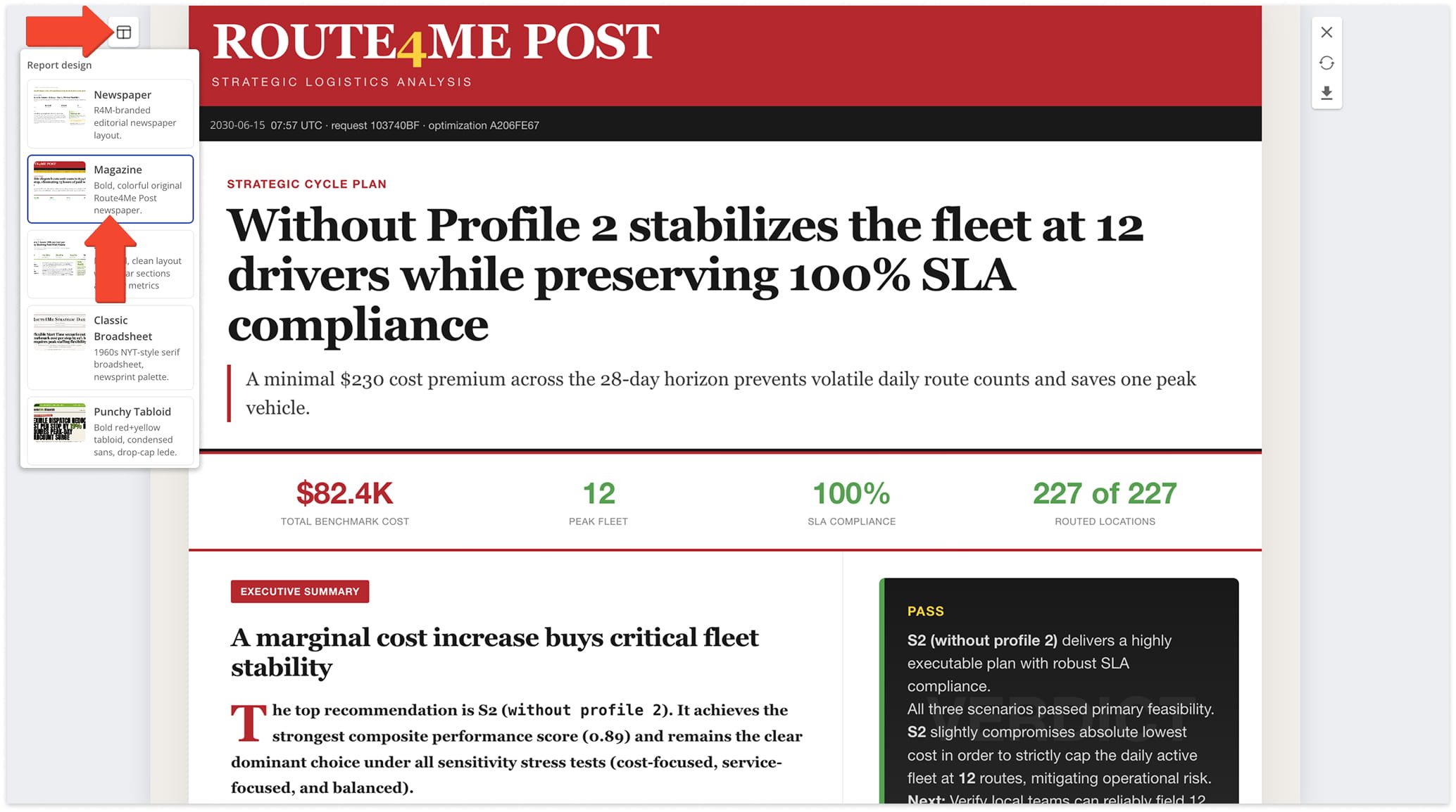 View the report in a visually engaging, modern layout designed for presentations and executive overviews.